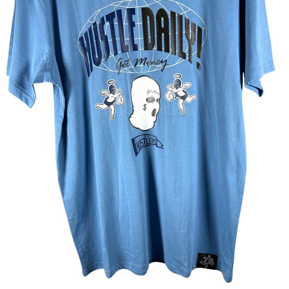 Hastamuerte Hustle Daily Get Money T-shirt Men’s L - Skater Streetwear Casual - Picture 6 of 12